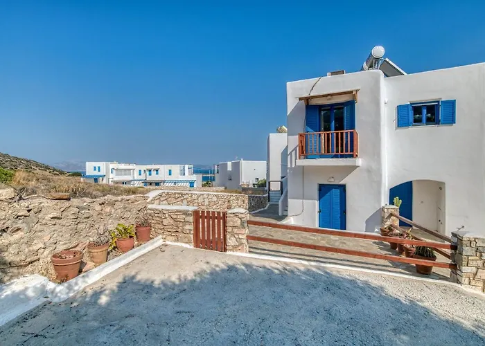 Cycladic Two Bedrooms House With Shared Pool Appartement Aspro Chorio